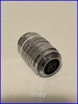 10788 Nikon 100x Microscope Objective Lens M Plan 100 / 0.80 Elwd 210/0