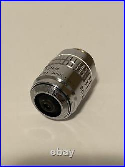 10788 Nikon 100x Microscope Objective Lens M Plan 100 / 0.80 Elwd 210/0