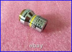 1Pc Used 10X/0.21 Slwd Tested Lens Cf Plan Nikon Microscope Objective xf