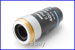Almost Unused Nikon Microscope Objective E Plan 40x 0.65 From JAPAN