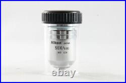 Clean Glass Nikon CF Plan 50X / 0,80? /0 EPI WD 0,54 Mikroskop Objektiv 1323