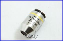 Clean Glass Nikon TU Plan Fluor 10X/0,30 Epi? /0 WD 17,5 microscope objective