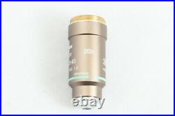 Clear Glass Nikon CFI Plan 20x 0,40 WD 1,2 Achromatic Microscope Lens 3608
