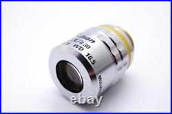 Ex Nikon CF PLAN 10X / 0.30 8 / 0 EPI Microscope Objective Lens for RMS 25717