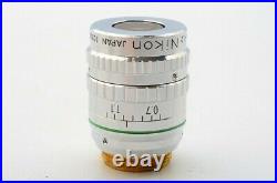 Ex Nikon LCD Plan 20X/0.40 CR=0.6-1.2 Microscope Objective Lens for 20.25 21555