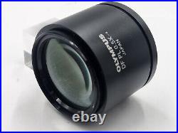 Ex OLYMPUS DF PL 0.5X-4 OBJECTIVE LENS for SZX/SZH STEREO MICROSCOPE 29641