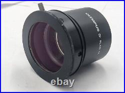 Ex Olympus Stereo Microscope Objective DF PLAN 1x Lens withILLC2 29624