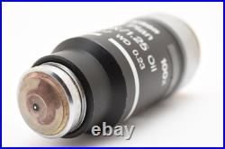 Exc+5Nikon Microscope Objective E Plan 100x/1.25 Oil? /0.17 WD 0.23 LENS