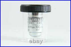 Exc + + Nikon M Plan 100x/0.80 ELWD 210/0 Microscope Lens from Japan 2370