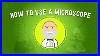 How To Use A Microscope Stem