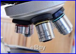 NIKON Binocular Microscope NIKON Eyepieces & NIKON 5 PLAN Objectives