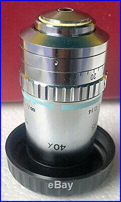 NIKON PLAN APO 40 x 0.95 WD 0.14 OBJECTIVE Eclipse Microscope E200 E400 E600