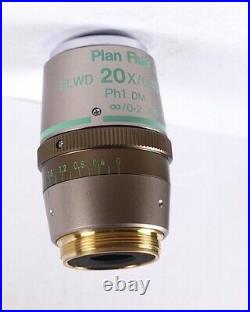 NIKON Plan Fluor ELWD 20x Ph1 DM Phase DCI L Eclipse Microscope Objective