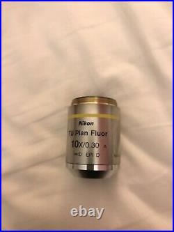 NIKON TU Plan flour 10x EPI D Objective Lens
