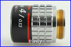 Near MINT Nikon Plan 4/0.13 160/- Microscope Objective From JAPAN