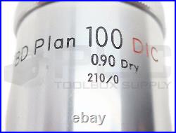 New Nikon Bd Plan 100 DIC 0.90 Dry 210/0 330219 Microscope Lense