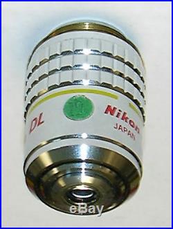 Nikon 10X CFN Plan Achromat Phase-1 Microscope Objective