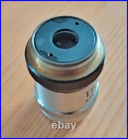 Nikon 1.2 Plan 0.03 Microscope Objective, RMS Mount + Original Keeper