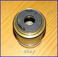 Nikon 1.2 Plan 0.03 Microscope Objective, RMS Mount + Original Keeper