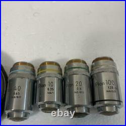 Nikon 4 types set BD Plan 10/20/40/100 Microscope Objective #4