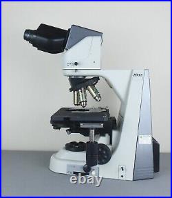 Nikon 50i Phase Contrast Microscope 4 Plan Objective Ergo Head & 10x/22 Eyepiece