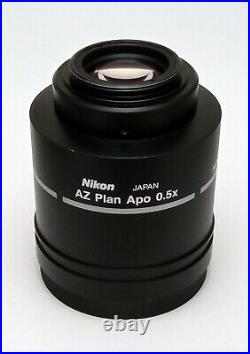 Nikon AZ Plan Apo Objective 0.5x AZ100 Multizoom Microscope Objective