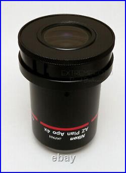 Nikon AZ Plan Apo Objectives 0.5x, 1x and 4x AZ100 Multizoom Microscope Lenses
