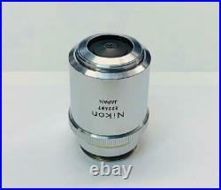 Nikon BD Plan 100X/0.90 DRY DIC Microscope Objective 210mm (M26 Thread)