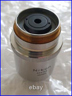 Nikon BD Plan 100 0.90 Dry 210/0 Microscope Objective Lens 100X (326753) 26mm