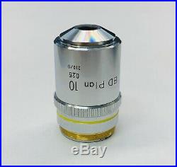 Nikon BD Plan 10X/0.25 Microscope Objective M26 Thread 210mm