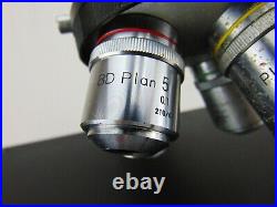 Nikon BD Plan 60 BD Plan 10 BD Plan 5 CFWN 10x/20 Microscope Manual