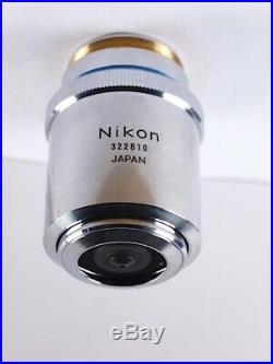 Nikon BD Plan 60x Dry 210 TL Metallurgical Microscope Objective