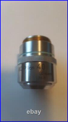 Nikon BD Plan ELWD 40x/0.5 Microscope Objective Lens 210mm(Bausch & Lomb, Zeiss)