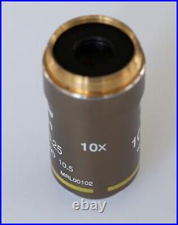 Nikon CFI 10X PLAN Achromat Microscope Objective Lens Macro Photography