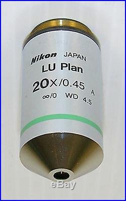 Nikon CFI LU Plan EPI 20X Microscope Objective -New