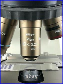 Nikon CFI Plan 10x / 0.25 Infinity Microscope Objective M25 Threads 110% Refund