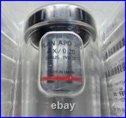 Nikon CFI Plan Apo Lambda D 4x/0.20na Microscope Objective NEW, SEALED