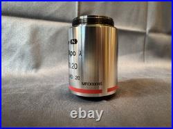 Nikon CFI Plan Apochromat 4X/0.20? /- Macro Microscope Objective