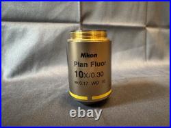 Nikon CFI Plan Fluor 10X Microscope Objective