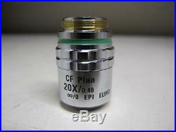 Nikon CF Plan 20x/0.40 ELWD, Microscope Objective Lens