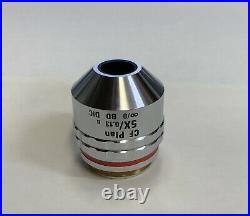 Nikon CF Plan 5x /. 15 BD DIC Infinity Microscope Objective