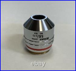 Nikon CF Plan 5x /. 15 BD DIC Infinity Microscope Objective