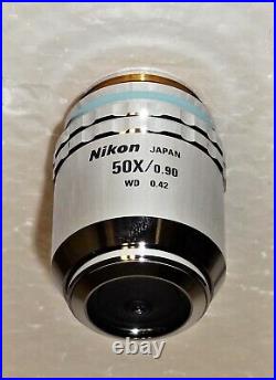 Nikon CF Plan APO 50X BD Microscope Objective