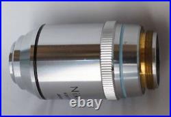 Nikon CF Plan Apo 40 Microscope Oil immersion Objective lens Optiphot Japan