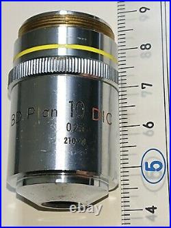 Nikon DIC Objective Microscope Lens 10X BD Plan Nomarski 0.25 210/0 M26 thread