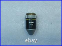 Nikon E Plan 10/0.25 160/- Microscope Objective Lens 10X