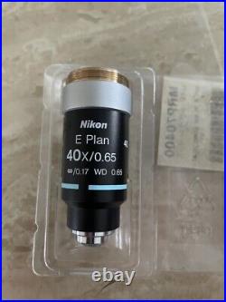 Nikon E Plan 40X Microscope Objective Lens Eclipse MRP70400