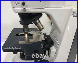 Nikon Eclipse 50i Benchtop Microscope + 3 PLAN objectives + CFI Eyepieces