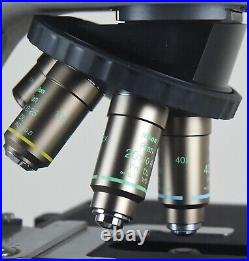 Nikon Eclipse 50i Microscope Phase Contrast with 4 Plan Objective and Ergo Head