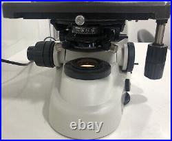 Nikon Eclipse 50i Microscope with 2 x CFI 10x/22 Eyepieces with 4 PLAN x Optics